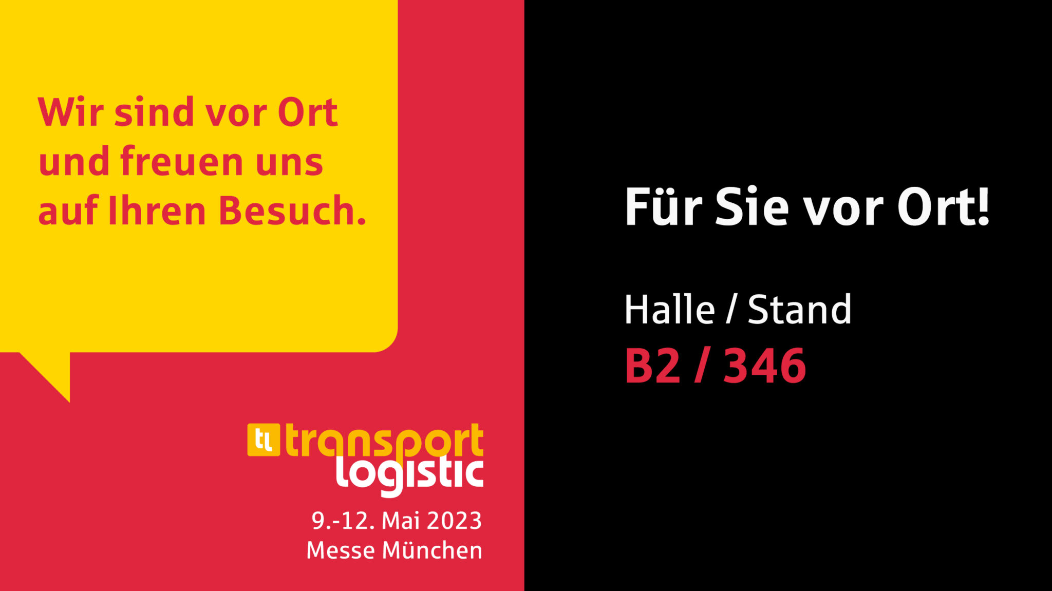 Erb Transporte auf der transport logistic in München Erb Transporte GmbH